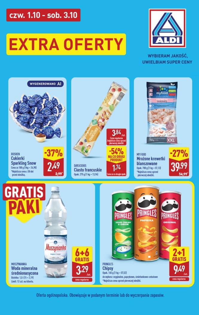 Aldi - Extra oferty od czwartku 1.10 do soboty 3.10 4 puslapis