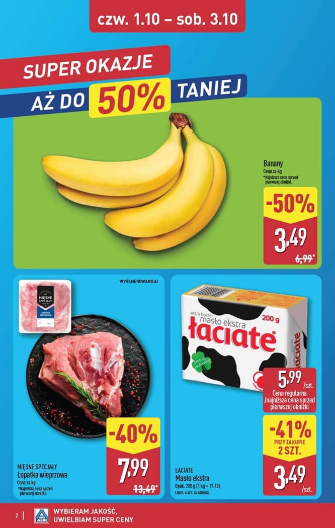 Aldi - Oferta weekendowa od czwartku 1.10 do soboty 3.10 2 puslapis