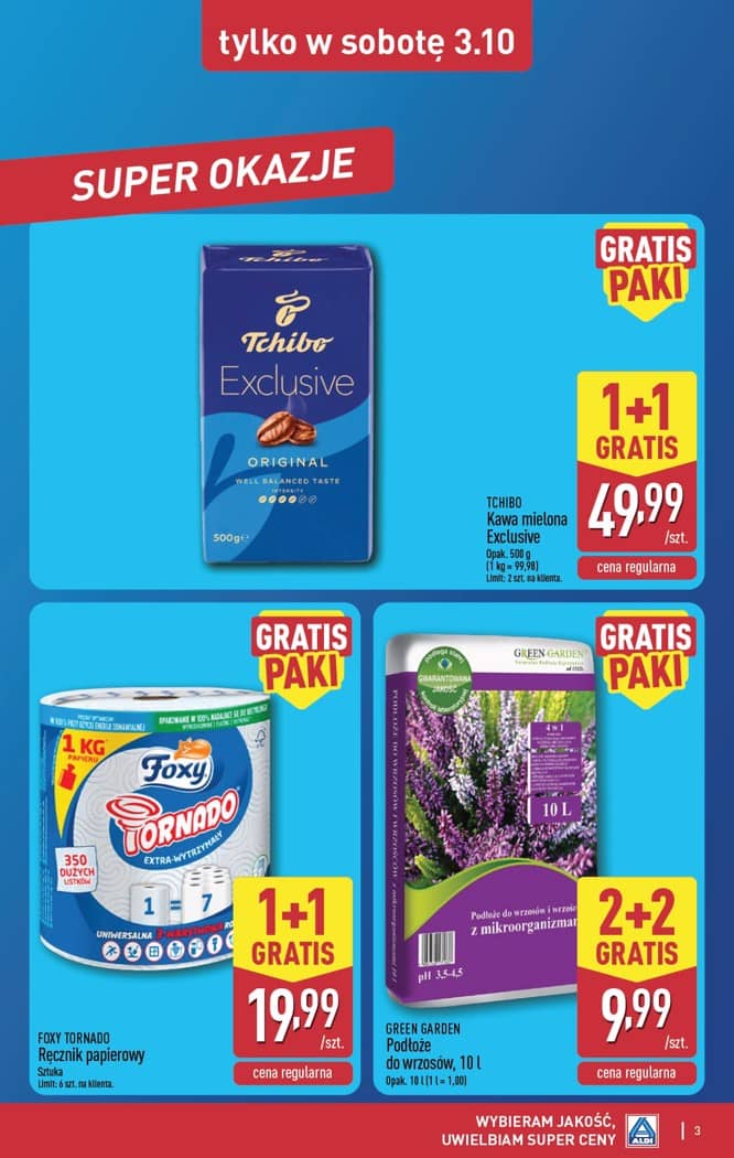 Aldi - Oferta weekendowa od czwartku 1.10 do soboty 3.10 3 puslapis