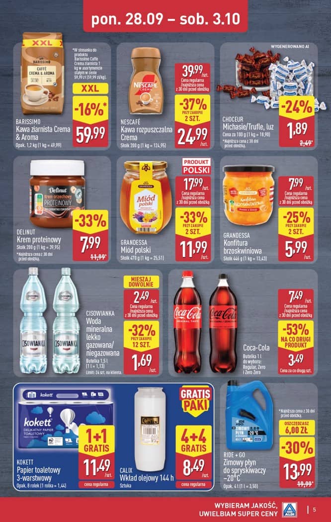 Aldi - Oferta weekendowa od czwartku 1.10 do soboty 3.10 5 puslapis