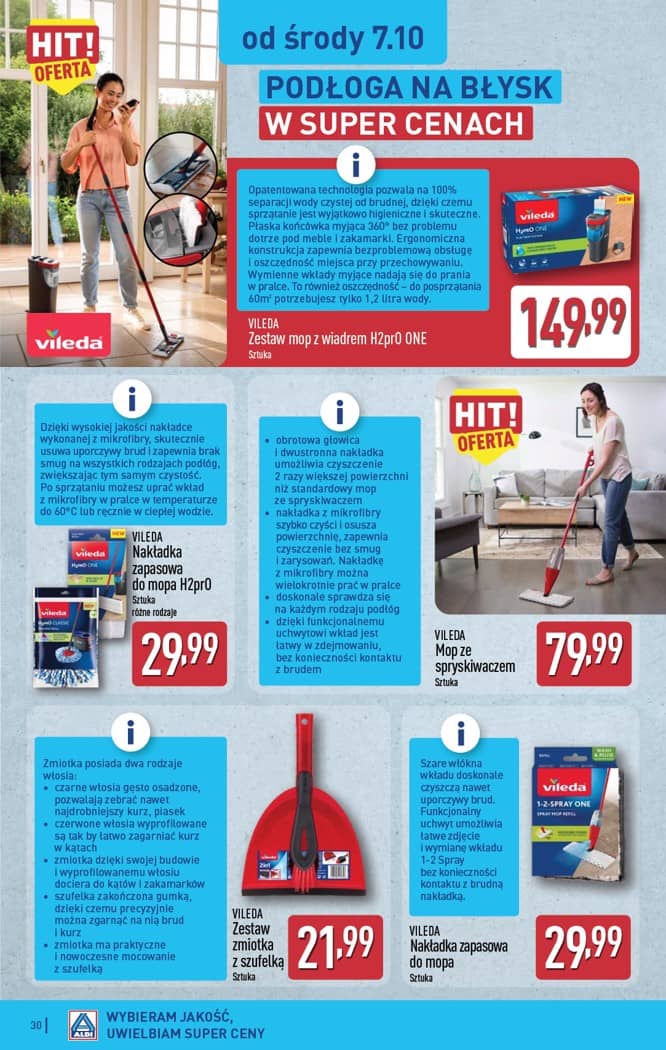 Aldi - Pełna oferta od poniedziałku 5.10 do soboty 10.10 30 puslapis