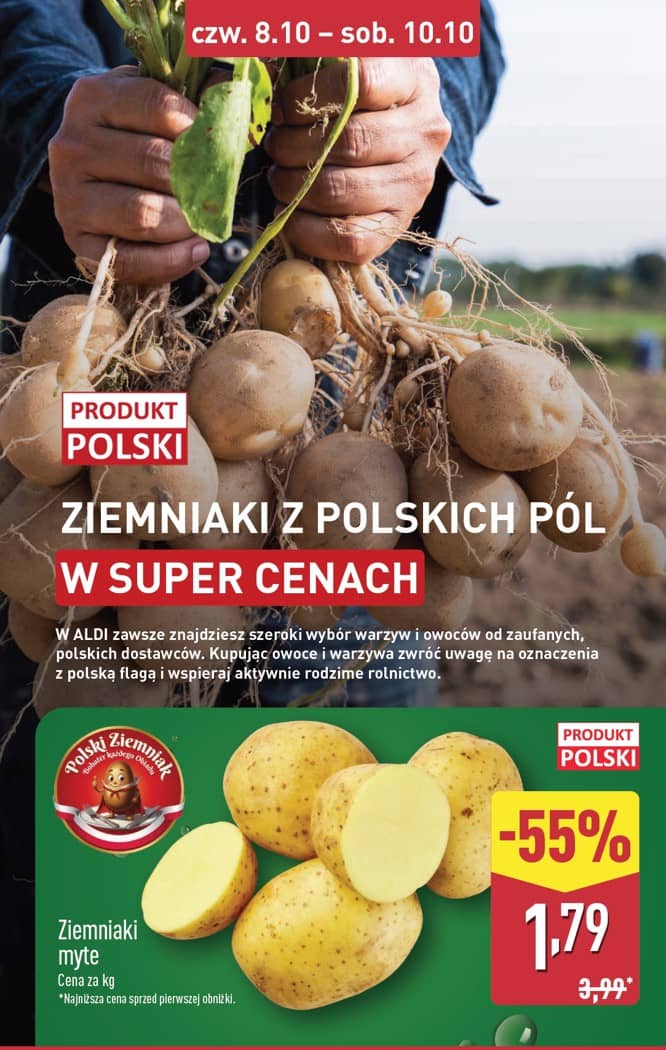 Aldi - Pełna oferta od poniedziałku 5.10 do soboty 10.10 40 puslapis