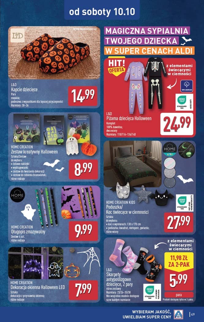 Aldi - Pełna oferta od poniedziałku 5.10 do soboty 10.10 49 puslapis