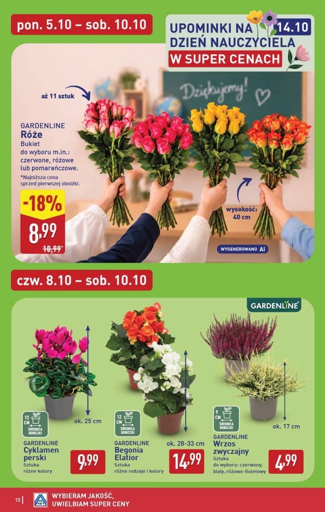 Aldi - Oferta weekendowa od czwartku 8.10 do soboty 10.10 10 puslapis