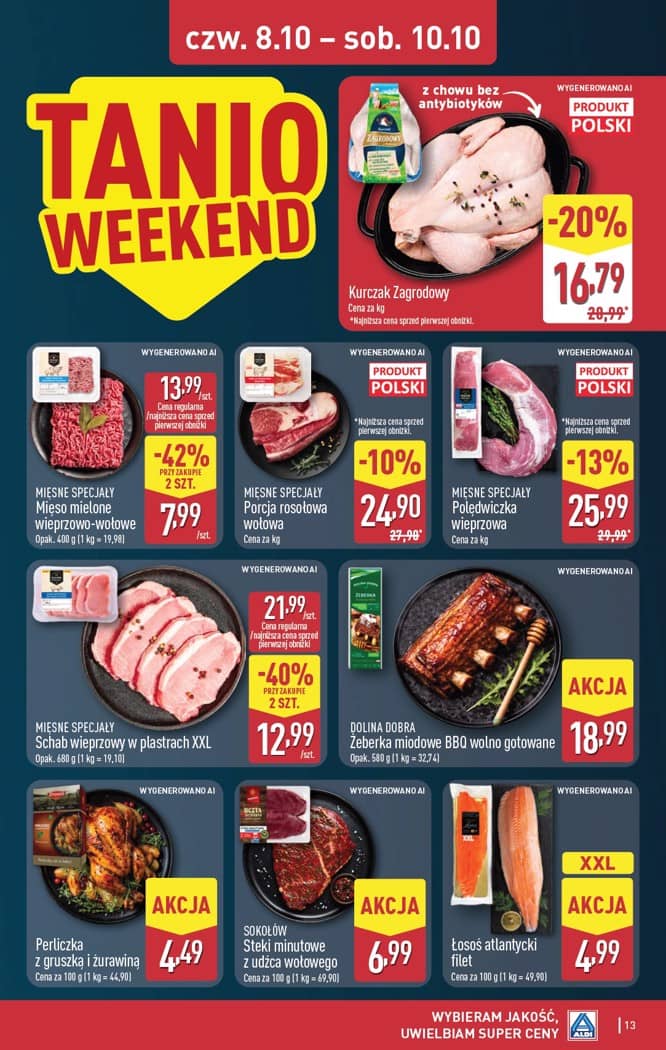 Aldi - Oferta weekendowa od czwartku 8.10 do soboty 10.10 13 puslapis
