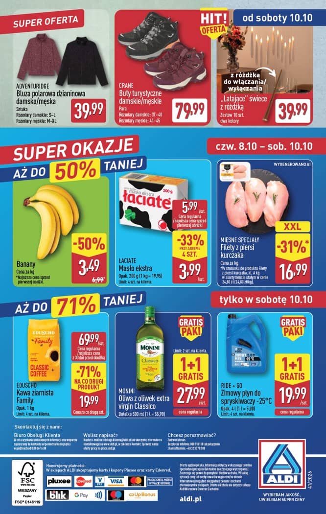 Aldi - Oferta weekendowa od czwartku 8.10 do soboty 10.10 15 puslapis