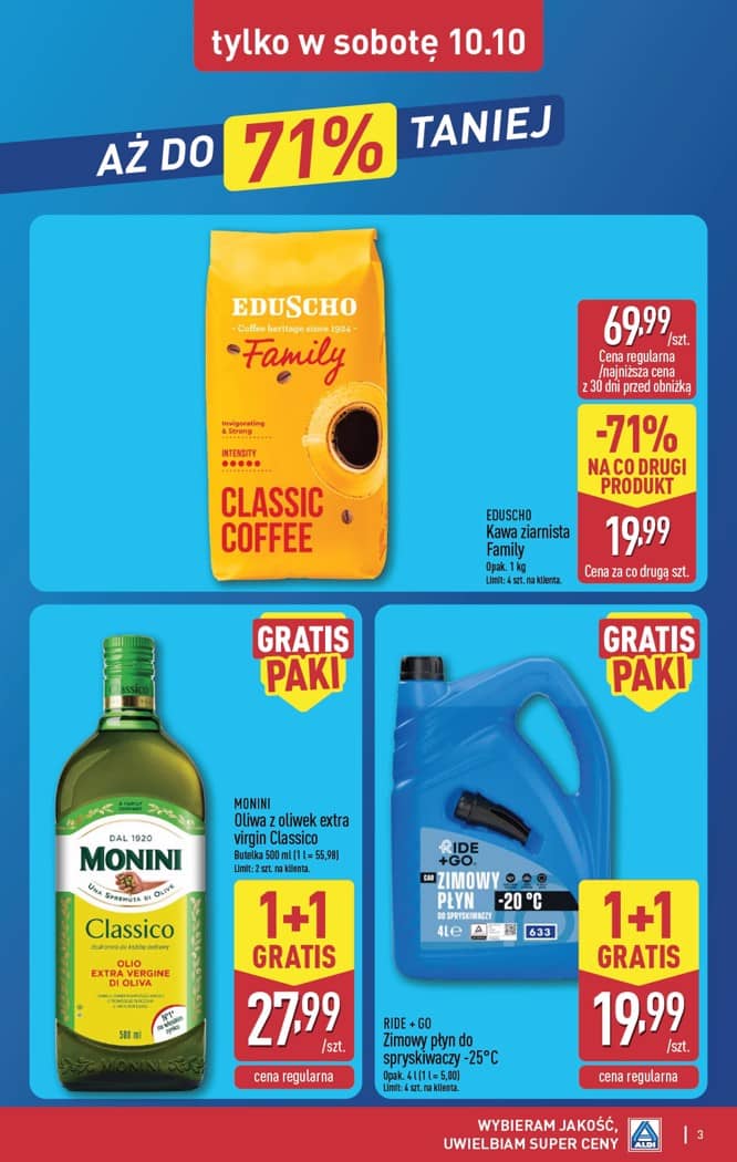 Aldi - Oferta weekendowa od czwartku 8.10 do soboty 10.10 3 puslapis