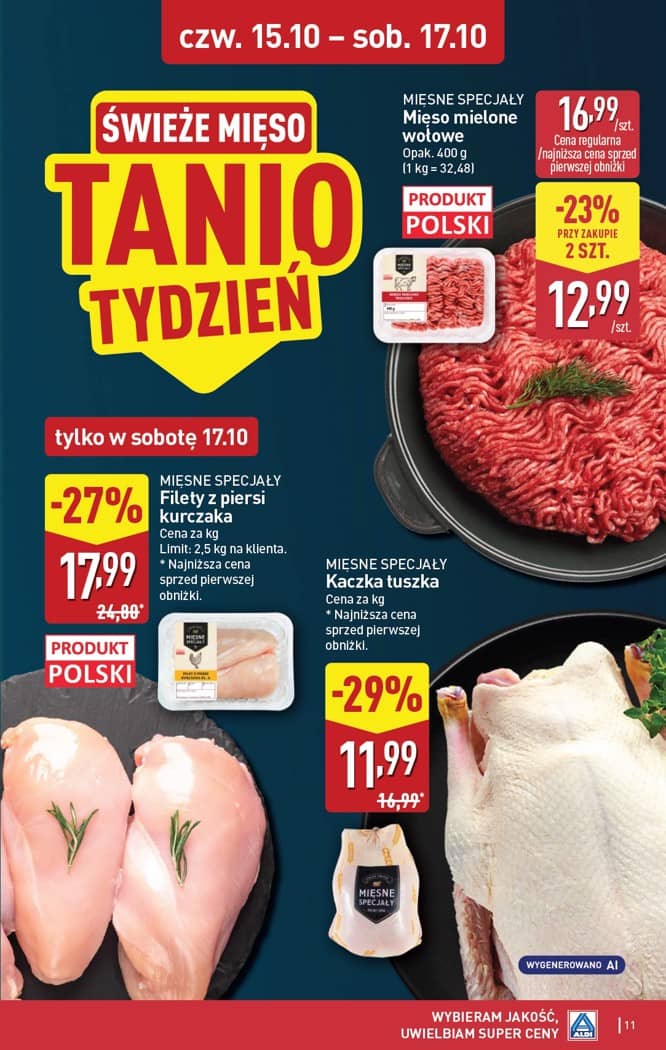 Aldi - Pełna oferta od poniedziałku 12.10 do soboty 17.10 11 puslapis