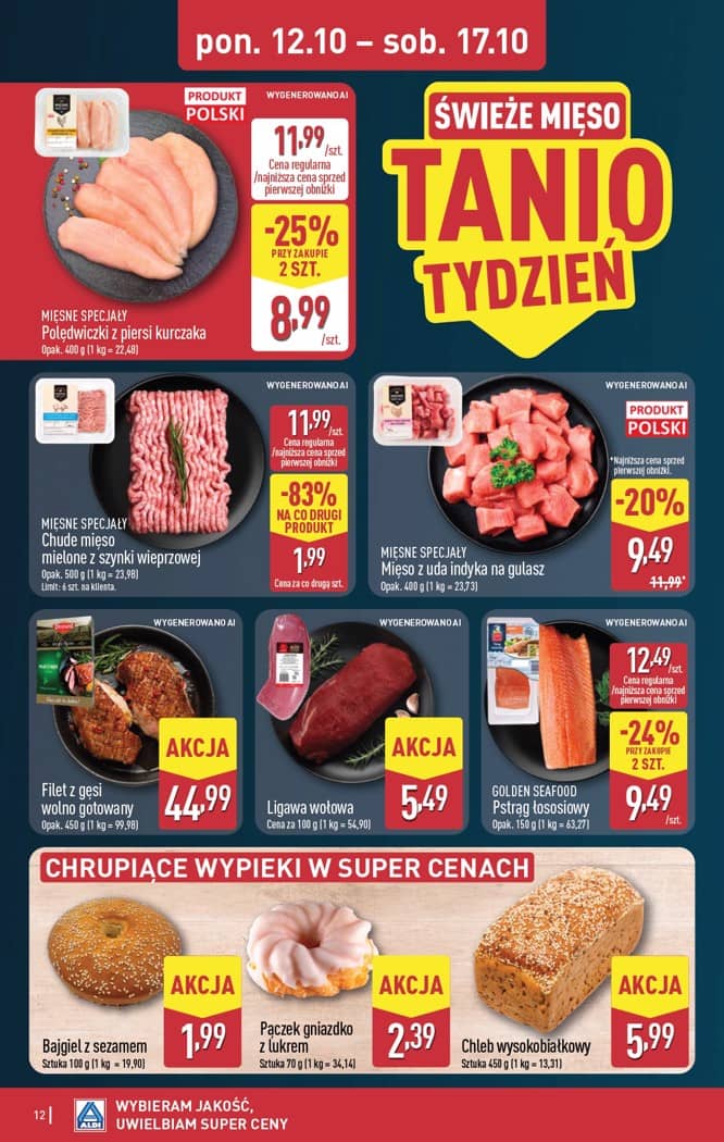 Aldi - Pełna oferta od poniedziałku 12.10 do soboty 17.10 12 puslapis