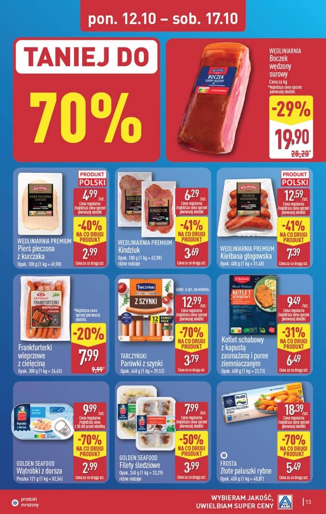 Aldi - Pełna oferta od poniedziałku 12.10 do soboty 17.10 13 puslapis