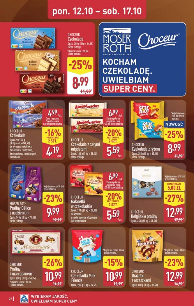 Aldi - Pełna oferta od poniedziałku 12.10 do soboty 17.10 26 puslapis