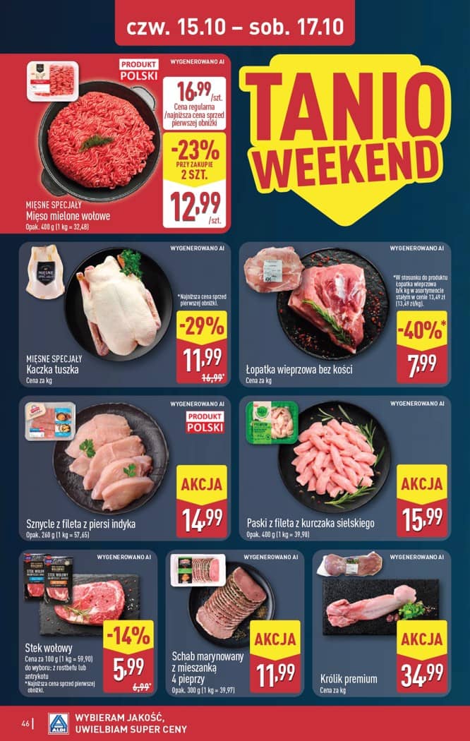 Aldi - Pełna oferta od poniedziałku 12.10 do soboty 17.10 46 puslapis
