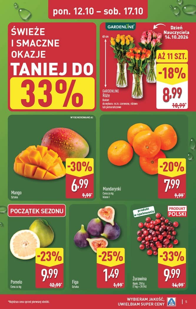 Aldi - Pełna oferta od poniedziałku 12.10 do soboty 17.10 5 puslapis