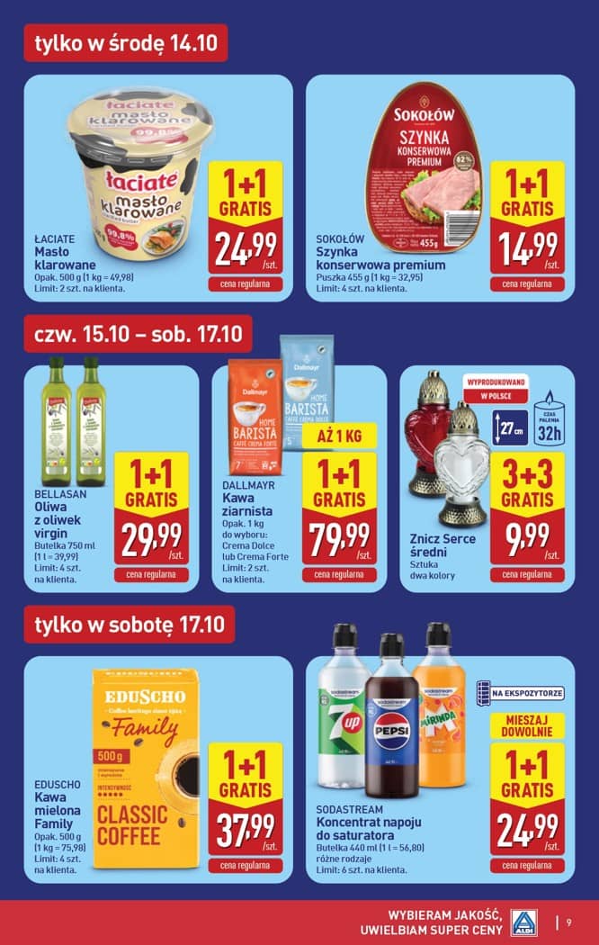 Aldi - Pełna oferta od poniedziałku 12.10 do soboty 17.10 9 puslapis