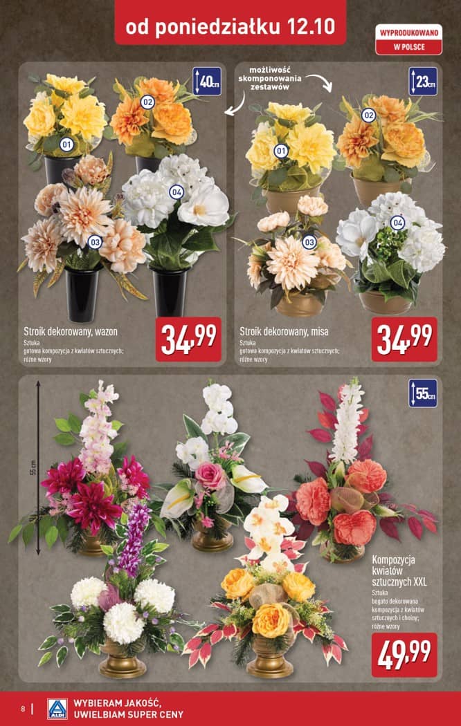Aldi - Szeroka oferta zniczy w super cenach od poniedziałku 12.10 8 puslapis