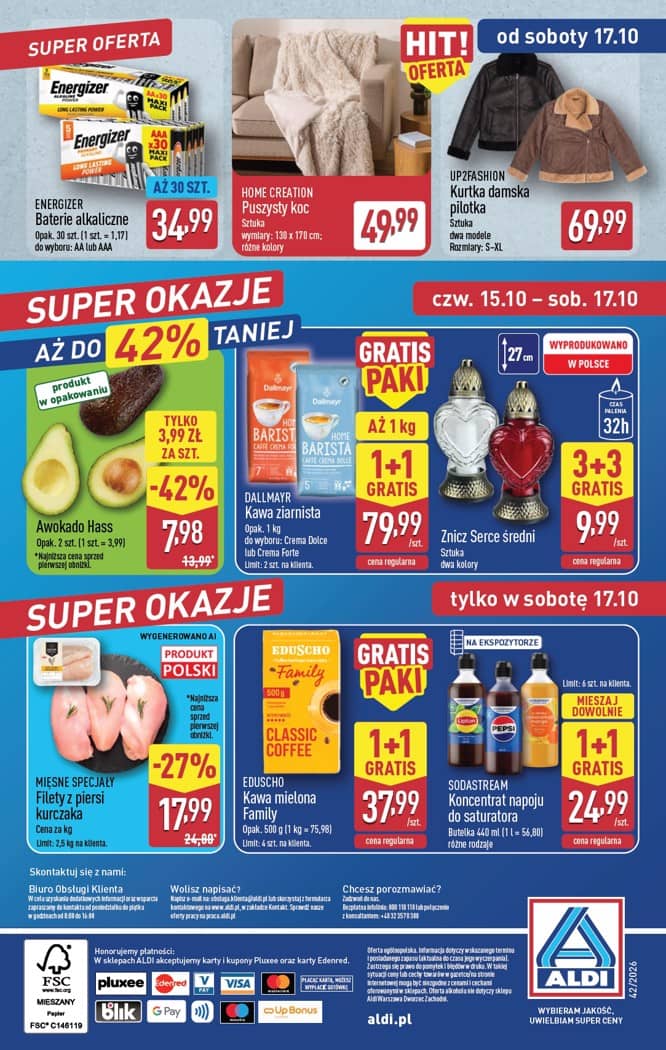 Aldi - Oferta weekendowa od czwartku 15.10 do soboty 17.10 14 puslapis