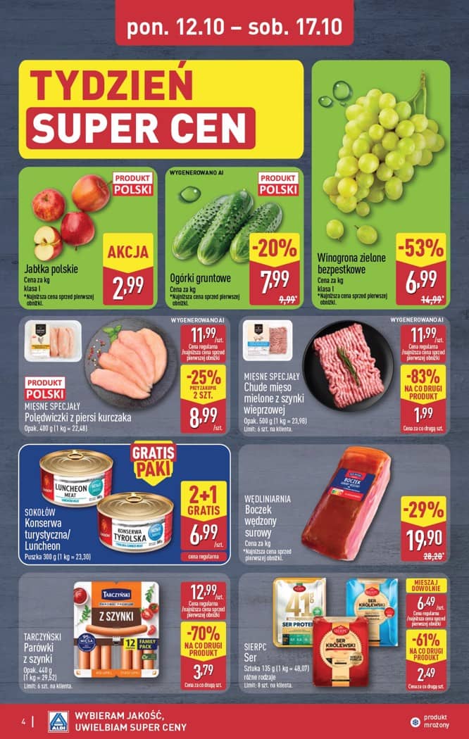 Aldi - Oferta weekendowa od czwartku 15.10 do soboty 17.10 4 puslapis