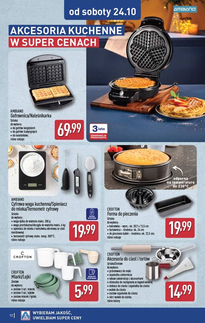 Aldi - Artykuły przemysłowe i tekstylia od środy 21.10 i od soboty 24.10 12 puslapis