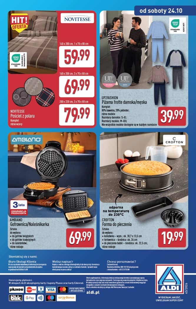 Aldi - Artykuły przemysłowe i tekstylia od środy 21.10 i od soboty 24.10 18 puslapis