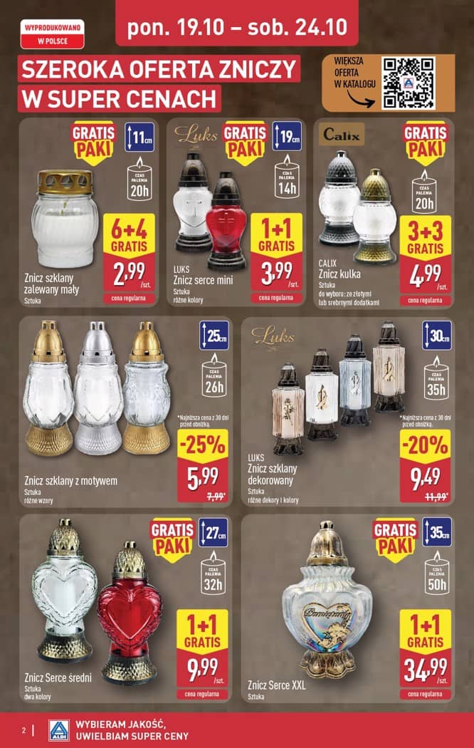Aldi - Artykuły przemysłowe i tekstylia od środy 21.10 i od soboty 24.10 2 puslapis