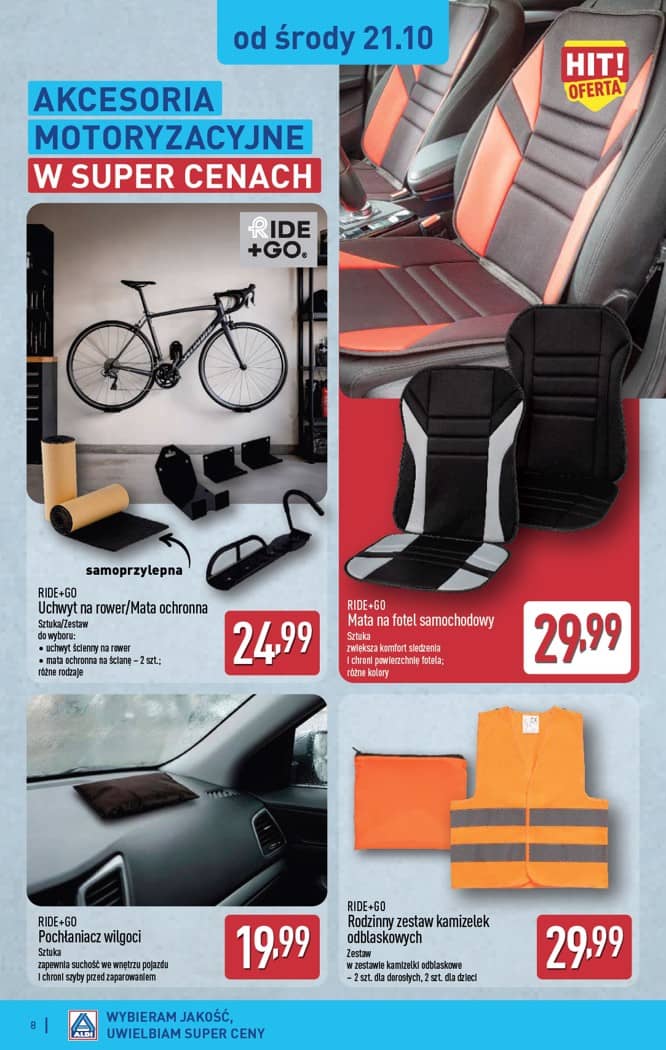 Aldi - Artykuły przemysłowe i tekstylia od środy 21.10 i od soboty 24.10 8 puslapis