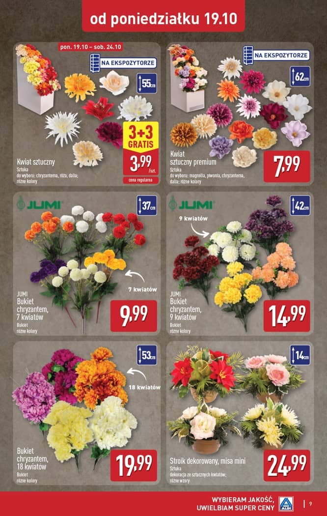 Aldi - Szeroka oferta zniczy w super cenach od poniedziałku 12.10 9 puslapis