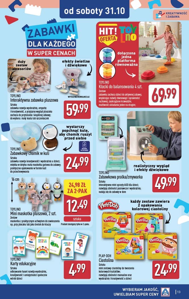 Aldi - Artykuły przemysłowe i tekstylia od środy 28.10 i od soboty 31.10 13 puslapis