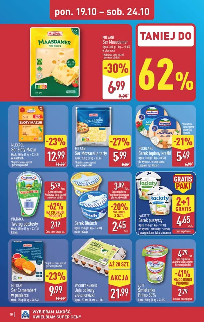 Aldi - Pełna oferta od poniedziałku 19.10 do soboty 24.10 10 puslapis
