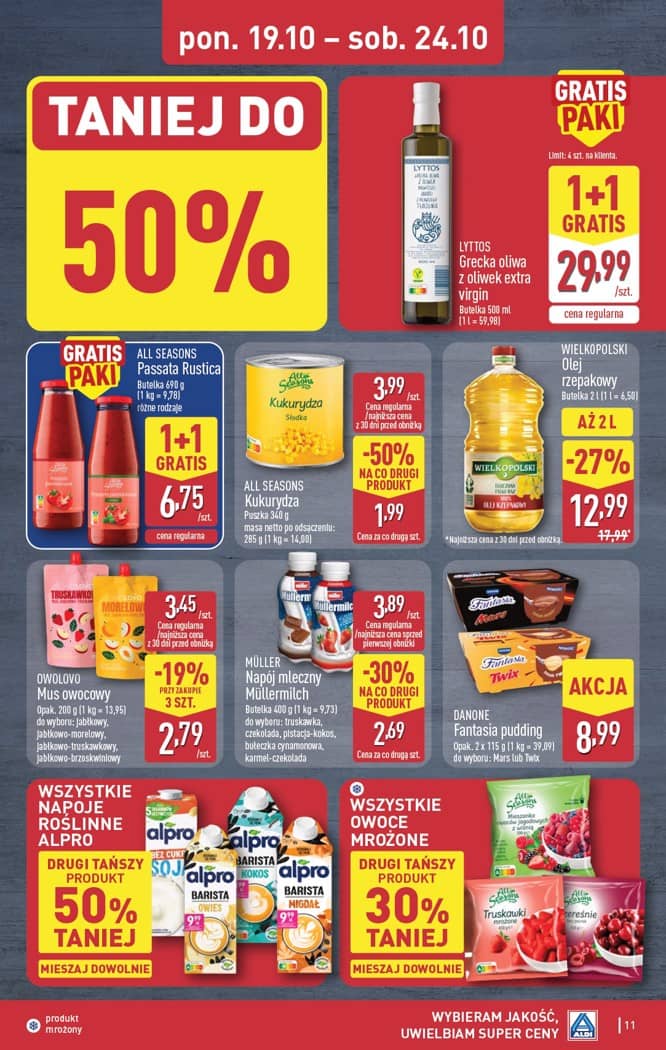 Aldi - Pełna oferta od poniedziałku 19.10 do soboty 24.10 11 puslapis
