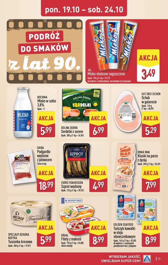 Aldi - Pełna oferta od poniedziałku 19.10 do soboty 24.10 13 puslapis