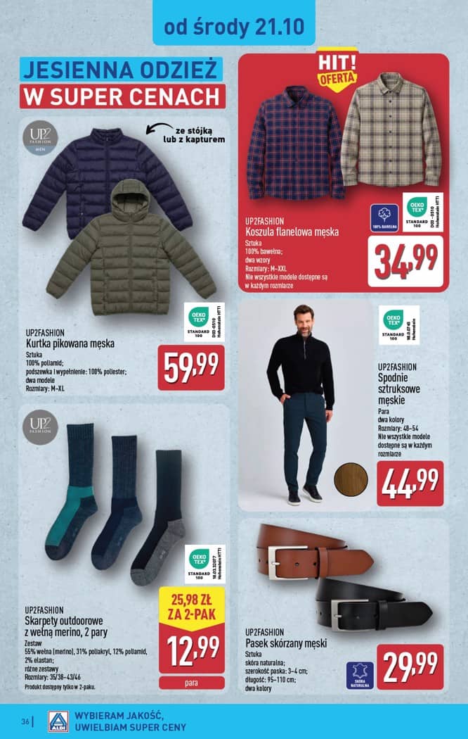 Aldi - Pełna oferta od poniedziałku 19.10 do soboty 24.10 34 puslapis
