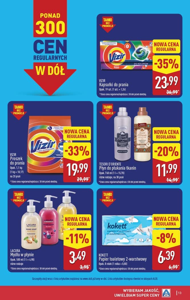 Aldi - Pełna oferta od poniedziałku 26.10 do soboty 31.10 13 puslapis