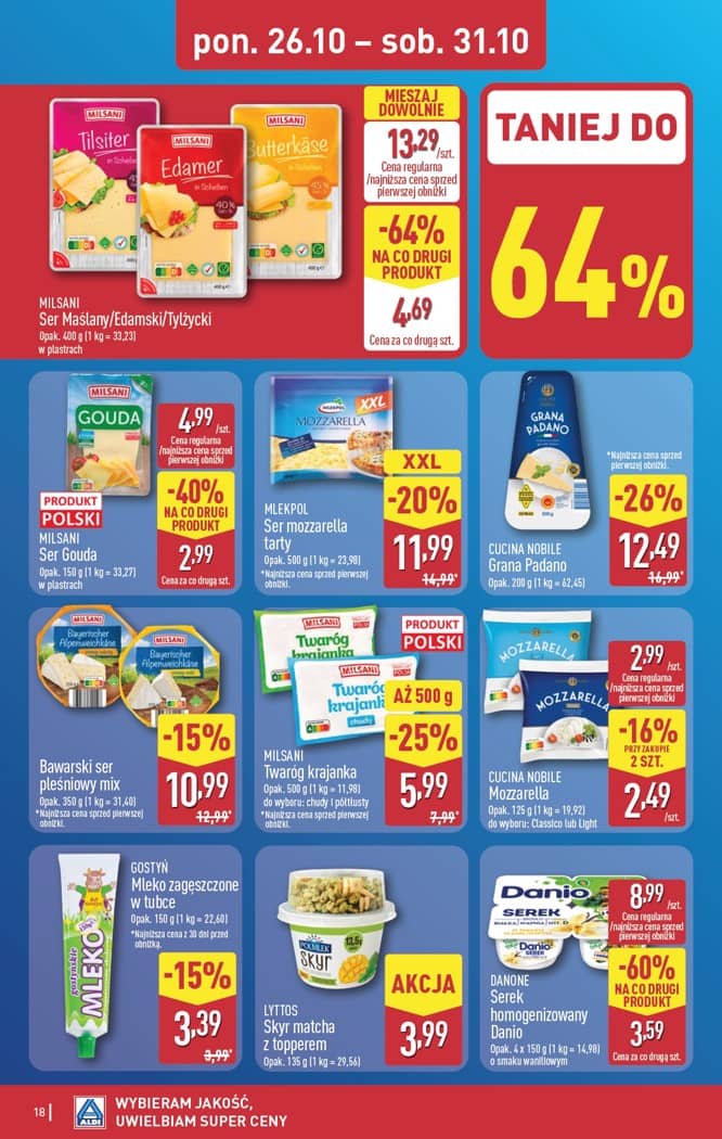 Aldi - Pełna oferta od poniedziałku 26.10 do soboty 31.10 18 puslapis