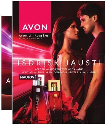Avon - AVON akcijų leidinys | Rugsėjis 2025 2025-09-01 – 2025-09-30