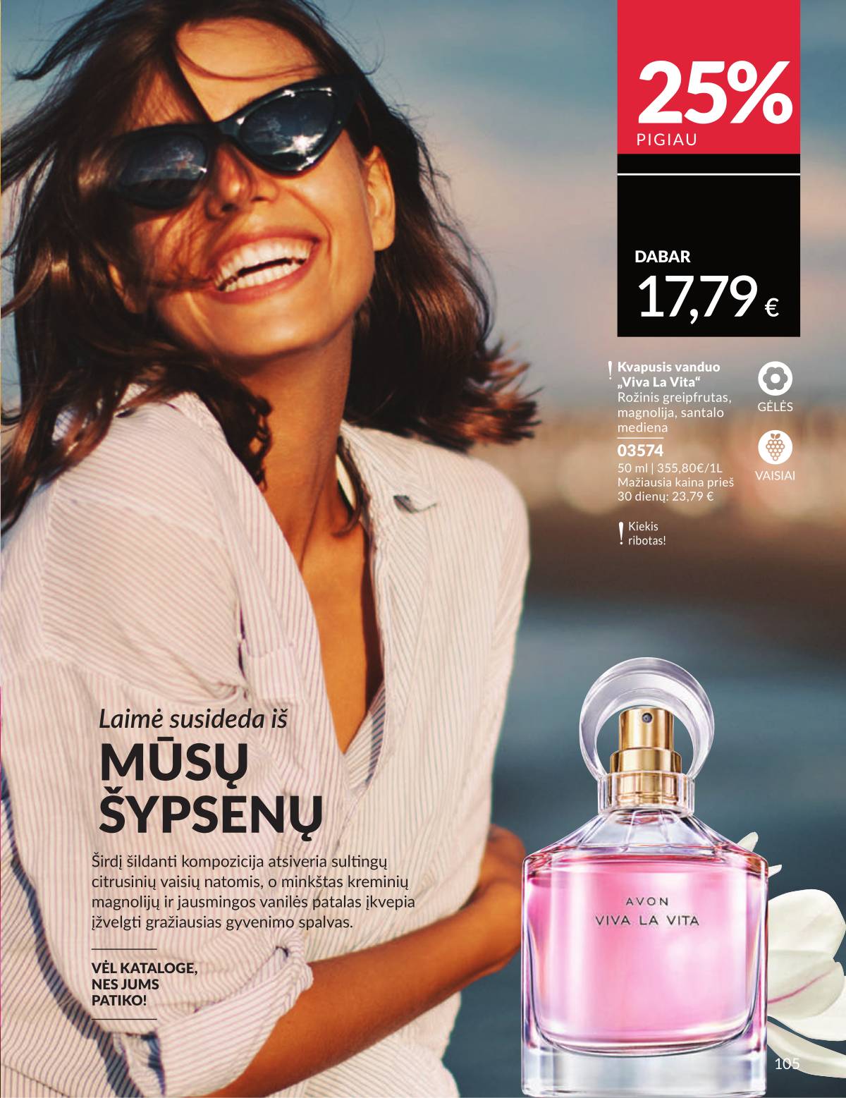 Avon - AVON akcijų leidinys | Rugsėjis 2025 105 puslapis