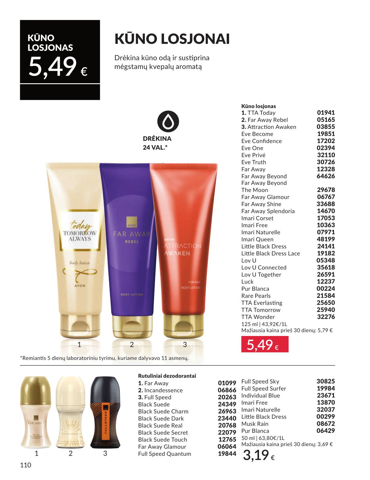 Avon - AVON akcijų leidinys | Rugsėjis 2025 110 puslapis