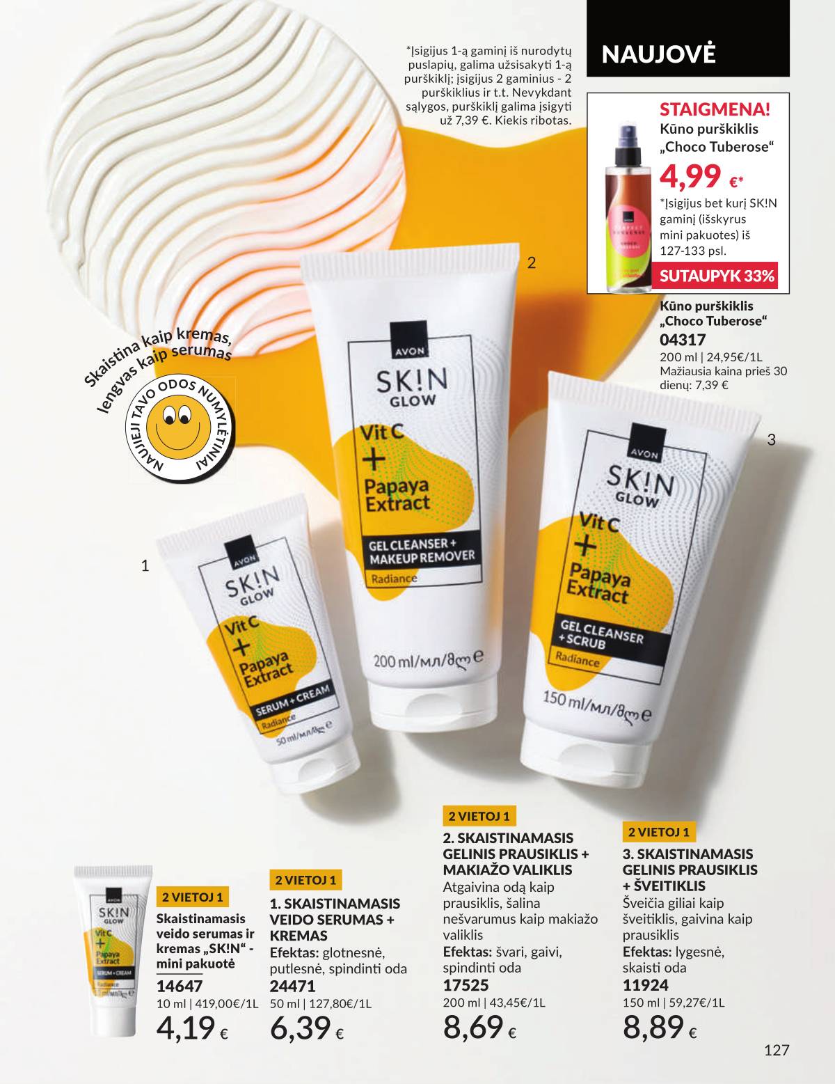 Avon - AVON akcijų leidinys | Rugsėjis 2025 127 puslapis