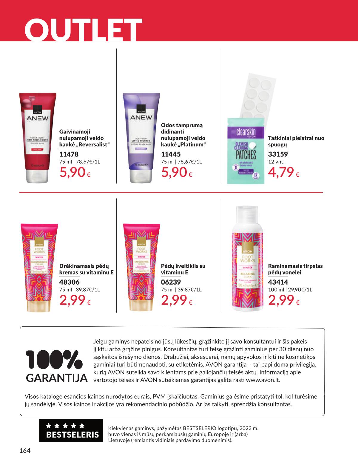 Avon - AVON akcijų leidinys | Rugsėjis 2025 164 puslapis