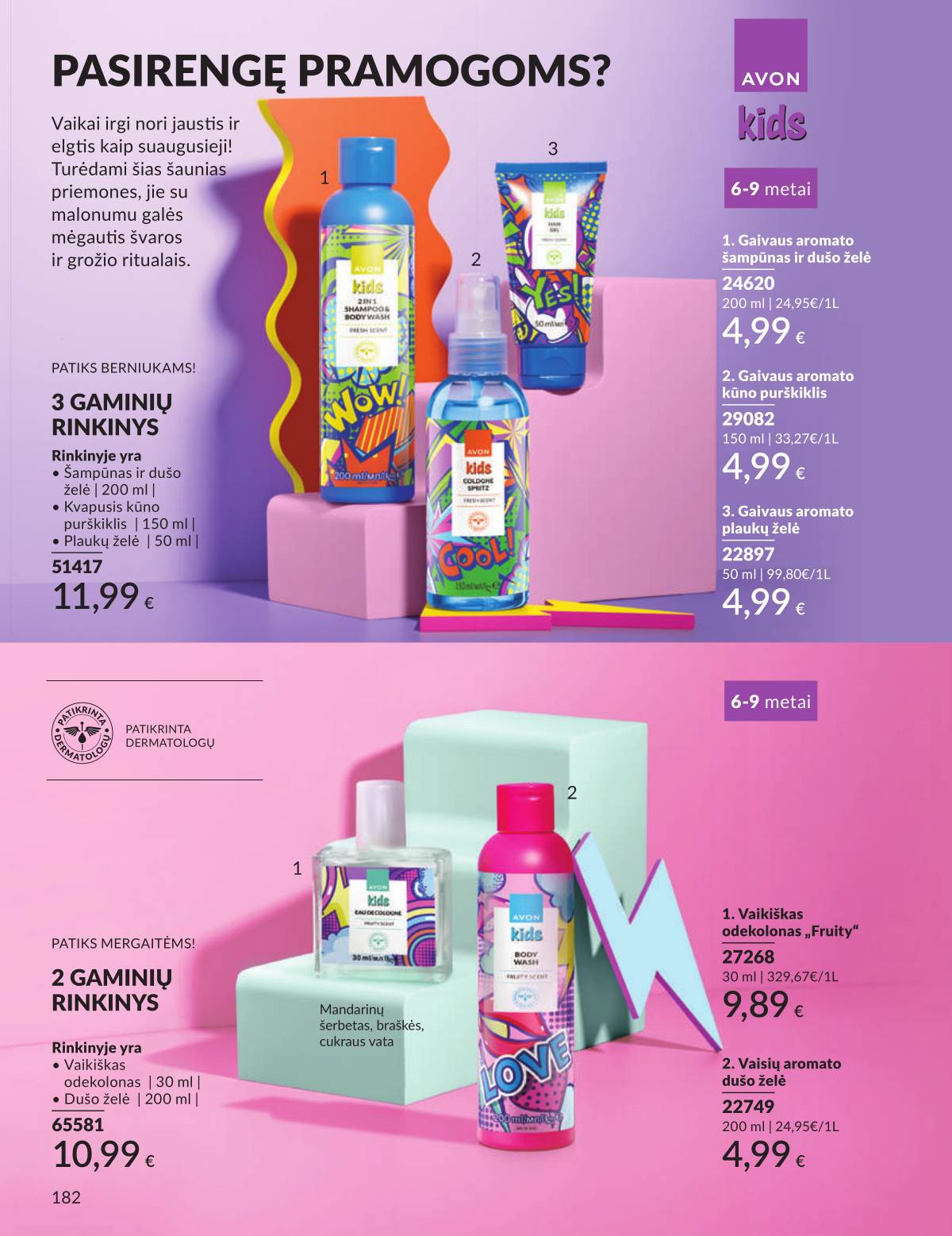 Avon - AVON akcijų leidinys | Rugsėjis 2025 182 puslapis