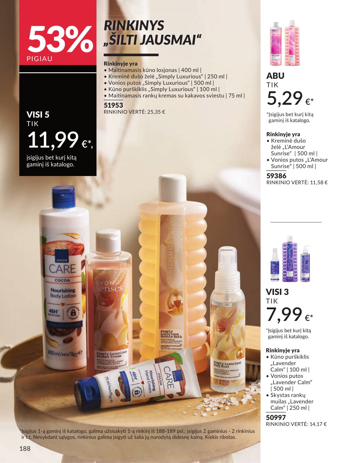 Avon - AVON akcijų leidinys | Rugsėjis 2025 188 puslapis