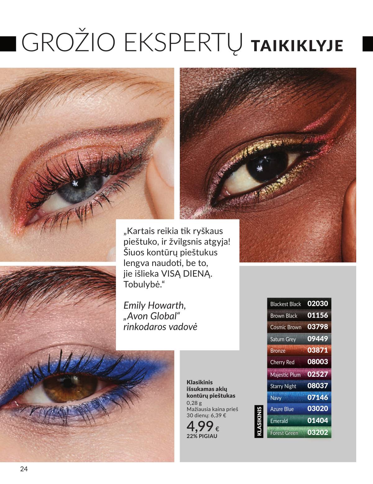 Avon - AVON akcijų leidinys | Rugsėjis 2025 24 puslapis