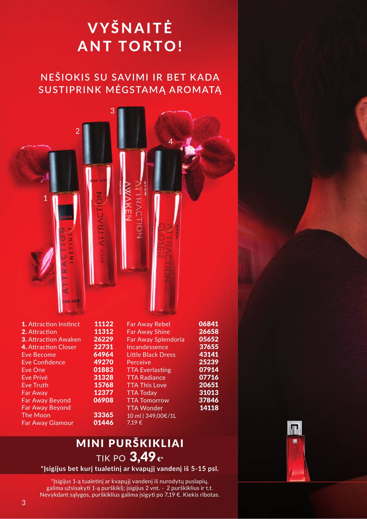 Avon - AVON akcijų leidinys | Rugsėjis 2025 3 puslapis
