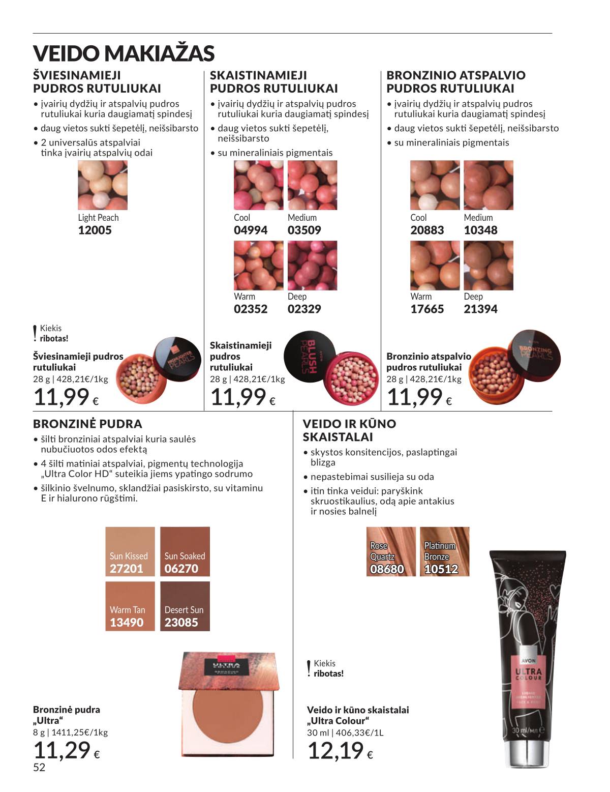 Avon - AVON akcijų leidinys | Rugsėjis 2025 52 puslapis
