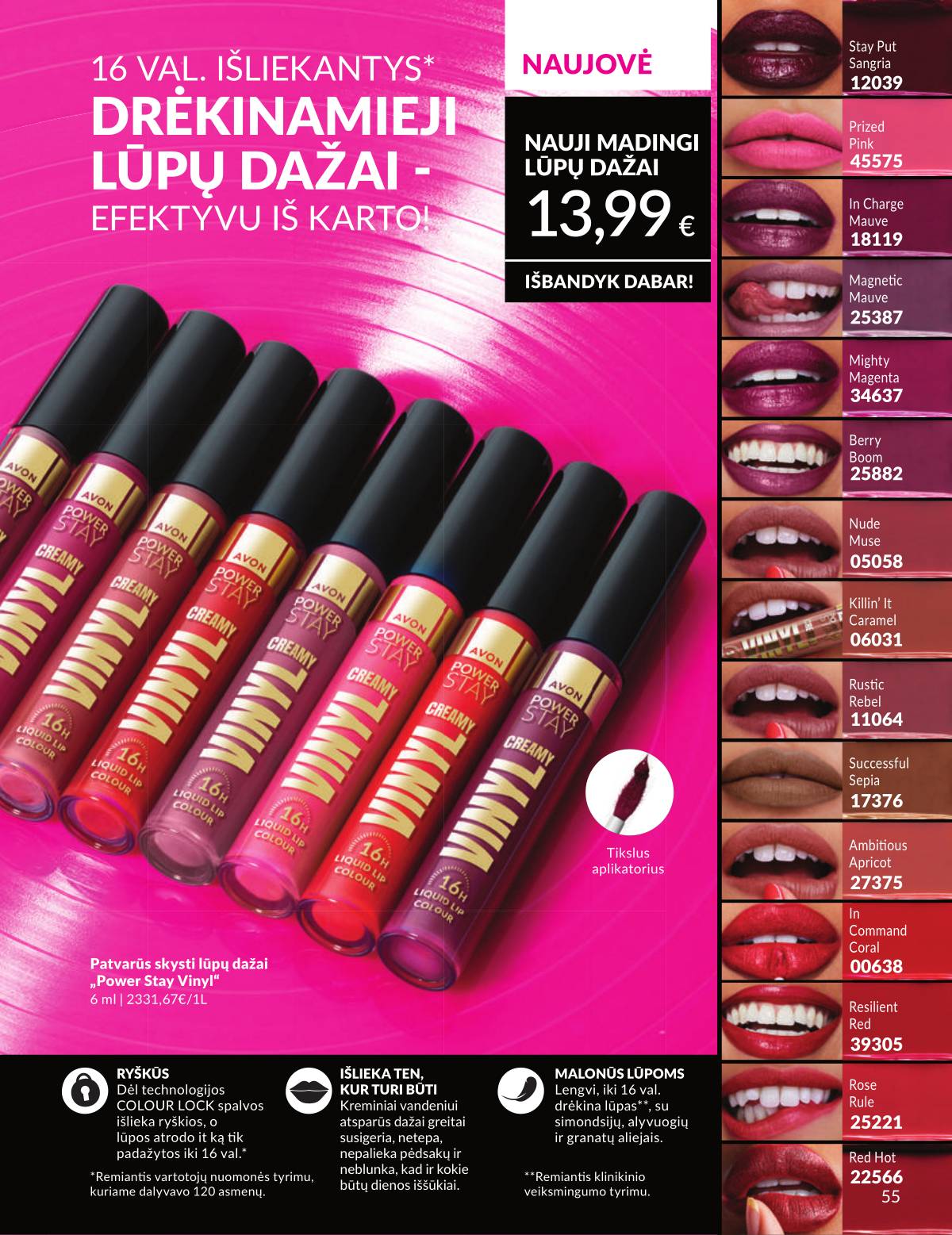 Avon - AVON akcijų leidinys | Rugsėjis 2025 55 puslapis