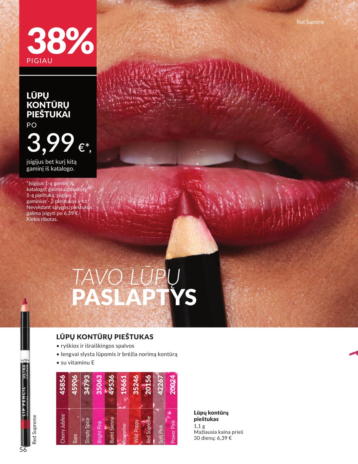 Avon - AVON akcijų leidinys | Rugsėjis 2025 56 puslapis