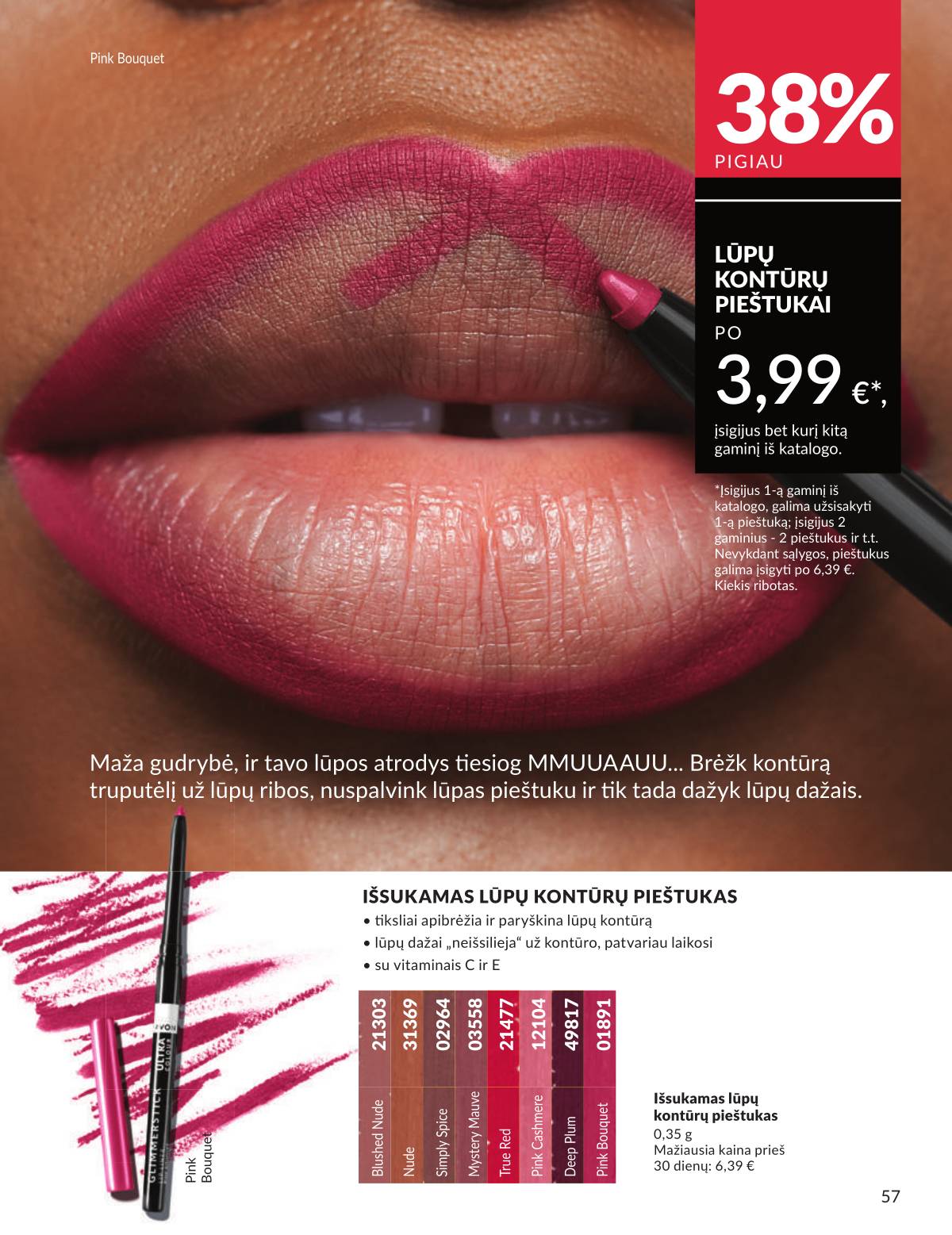 Avon - AVON akcijų leidinys | Rugsėjis 2025 57 puslapis