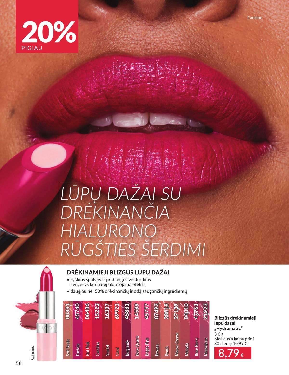 Avon - AVON akcijų leidinys | Rugsėjis 2025 58 puslapis