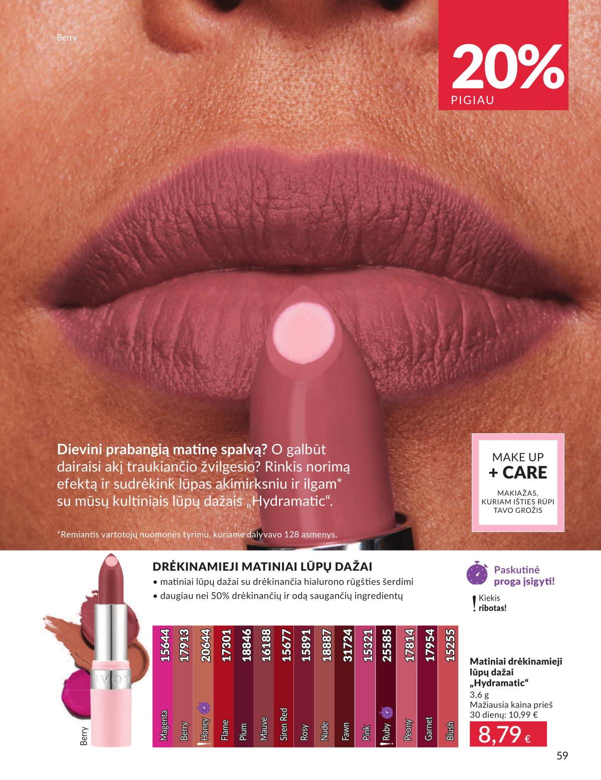 Avon - AVON akcijų leidinys | Rugsėjis 2025 59 puslapis
