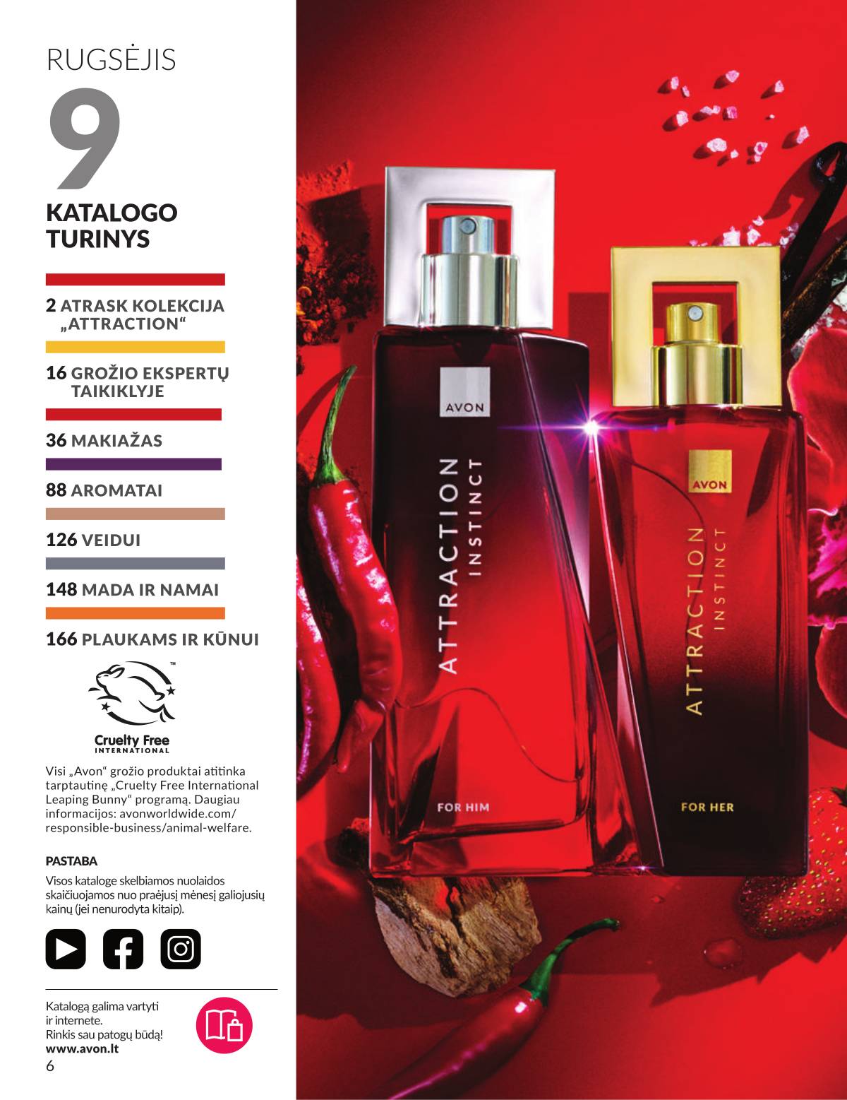 Avon - AVON akcijų leidinys | Rugsėjis 2025 6 puslapis