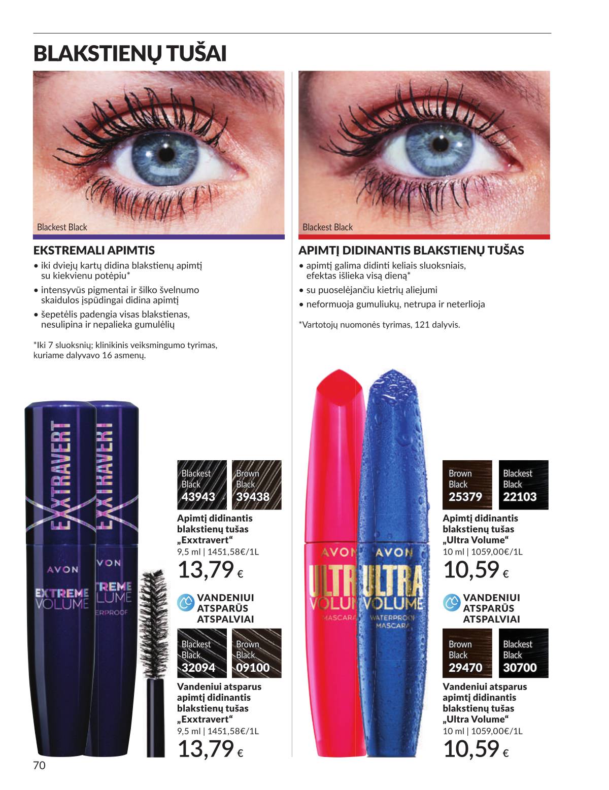 Avon - AVON akcijų leidinys | Rugsėjis 2025 70 puslapis